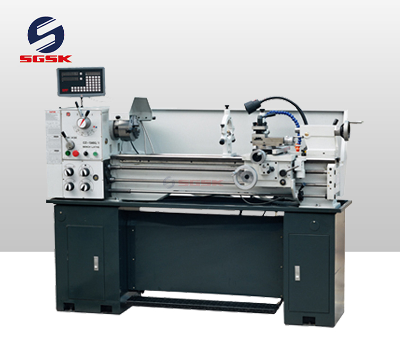 普通车床CZ1237V无级变速小型桌上台式车床bench lathe machine