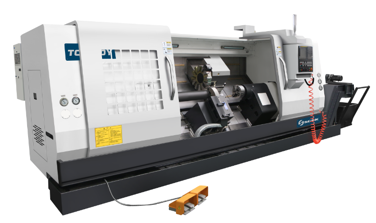 使用斜导轨数控车床要注意这些问题